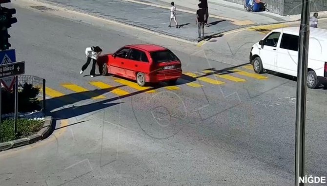 Niğde’de Ki Kazalar Kent Güvenlik Yönetim Sistemi Kameralarında