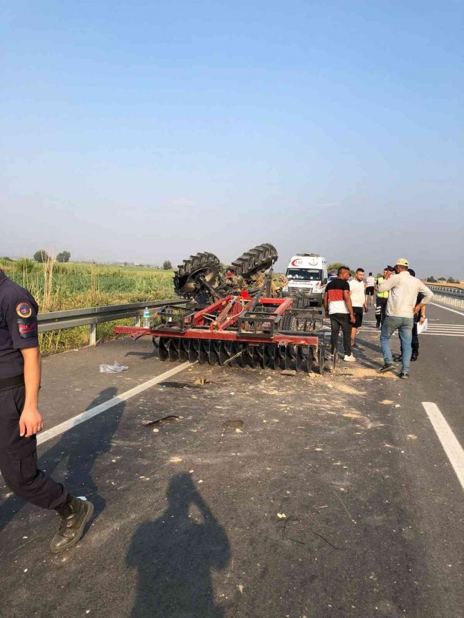Robs Demiri Traktör Sürücüsünün Hayatını Kurtardı