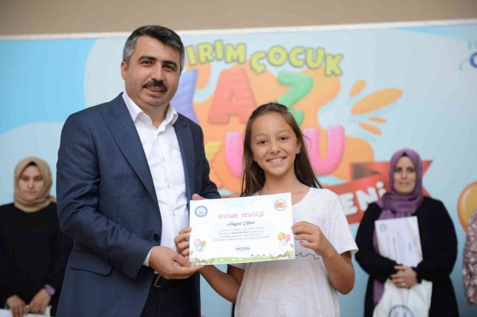 Yıldırım Yaz Okulunda Mezuniyet Heyecanı