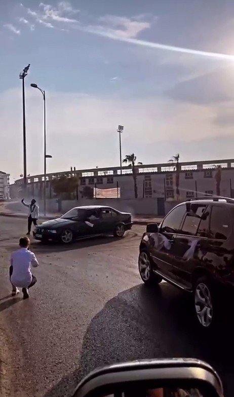 Büyükçekmece’de Etrafında Drift Yaptıran Damada Ceza