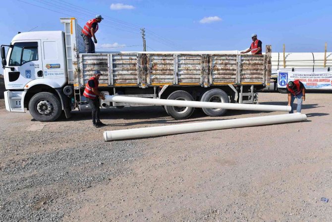 Ankara Büyükşehir Belediyesi En Büyük Sulama Hattı Projesini Hayata Geçiriyor