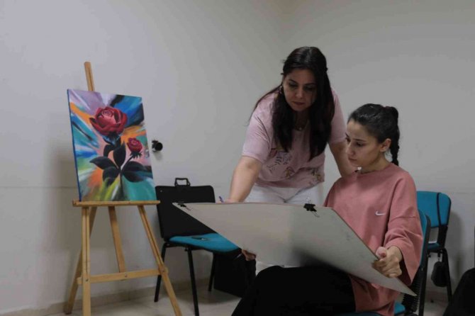 Batmanlı Gençlerden Sanata Yoğun İlgi