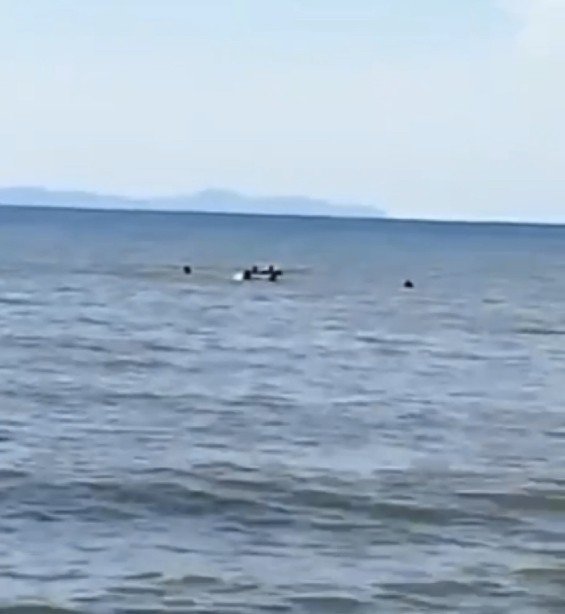 Bursa’da Boğulmak Üzere Olan Kişiyi Cankurtaranlar Son Anda Kurtardı