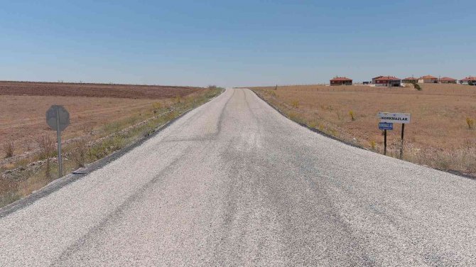 Konya Büyükşehir’den Cihanbeyli’ye 21 Kilometre Daha Mahalle Yolu