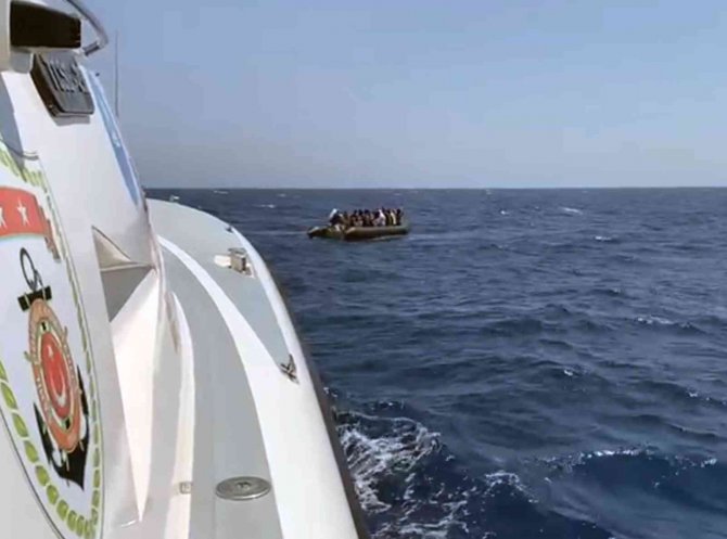 Marmaris’te 134 Düzensiz Göçmen Kurtarıldı