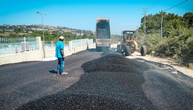 Sinop’ta Asfalt Çalışmaları