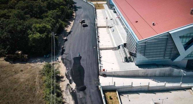 Sinop’ta Asfalt Çalışmaları