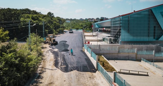 Sinop’ta Asfalt Çalışmaları