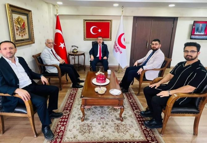 Türkmen Lider Riyaz Sarıkahya, Bbp Genel Başkanı Destici’yle Görüştü