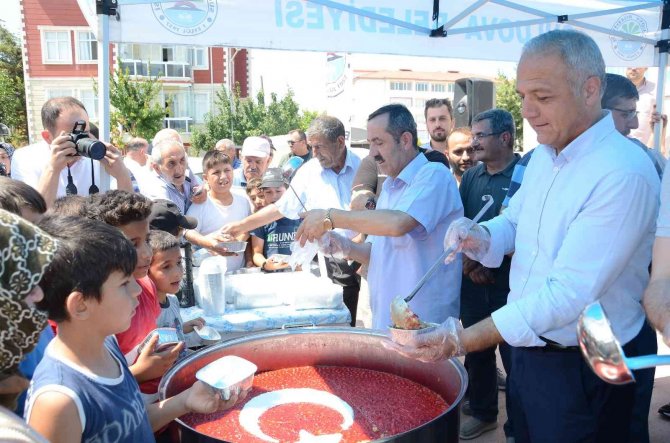 Suluova Belediyesinden 4 Bin Kişilik Aşure İkramı