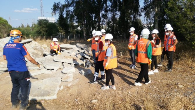 Aydın’da Afad Gönüllüleri, Afete Hazırlanıyor