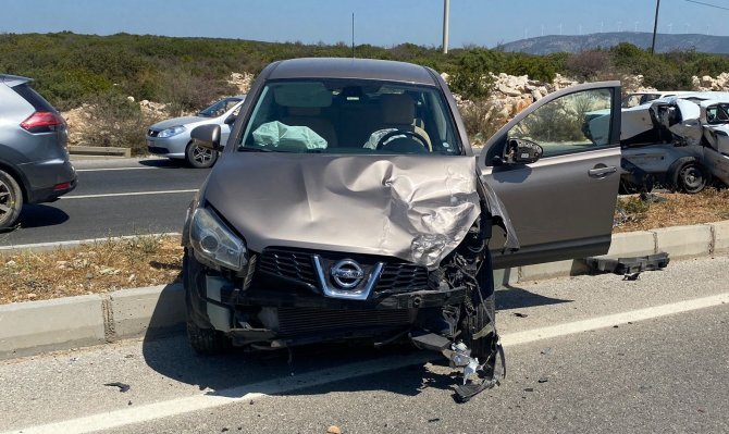 Didim’de Trafik Kazası: 2 Yaralı