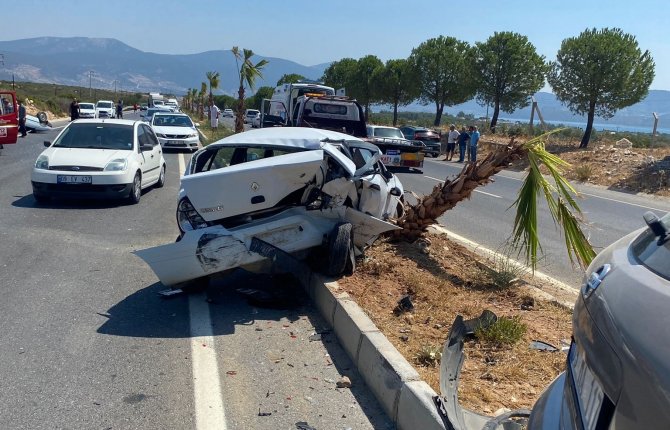 Didim’de Trafik Kazası: 2 Yaralı