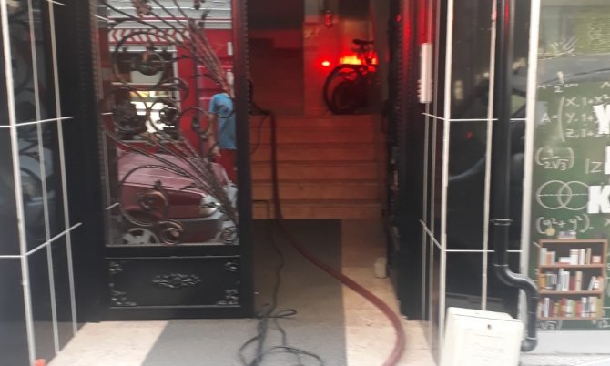 Kaynak Makinesinden Çıkan Kıvılcımlar Yangın Çıkarttı