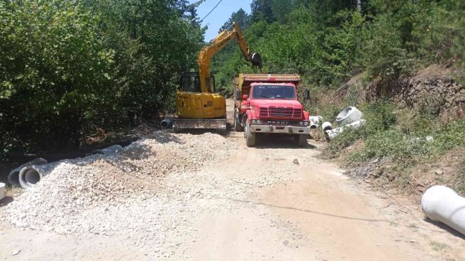 Orhaneli’de Altyapı Hamlesi