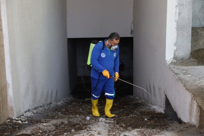 Mudanya’da Sinekle Mücadele