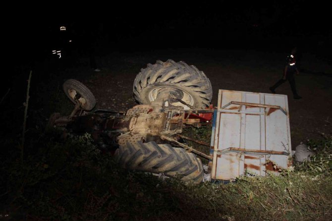 Kocaeli’de Feci Kaza, Evlerine 50 Metre Kala Traktör Devrildi: 1 Ölü, 3 Yaralı