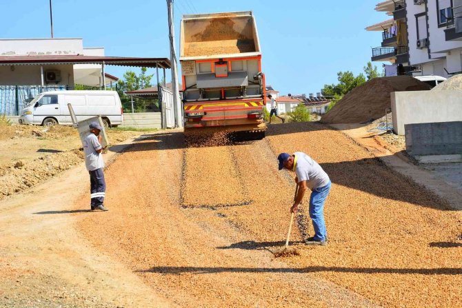 Manavgat Belediyesinden Sarılar Ve Sorgun’da Asfalt Çalışması