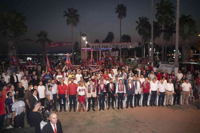 Seçer, Mersin İ̇dmanyurdu’nun Kuruluş Yıldönümünü Taraftarlarla Birlikte Kutladı