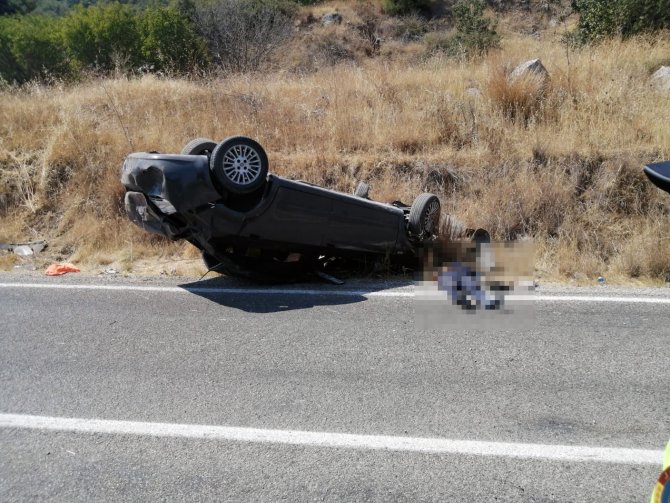Muğla’da Otomobil Takla Attı: 1 Ölü, 4 Yaralı