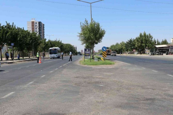 Siverek’te Trafik Sinyalizasyon Çalışması