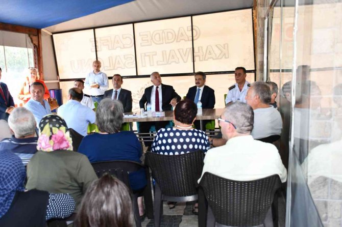 Halk Toplantısı Ergene’de Yapıldı