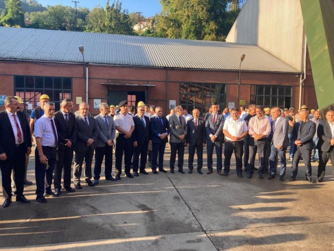 Ttk Yeni Üretim Panosunun Açılışı Gerçekleştirildi