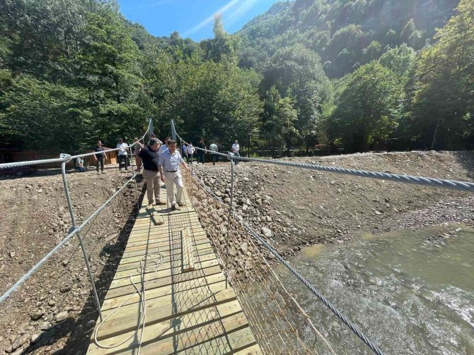 Milletvekili Güneş, Şeker Kanyonu’ndaki Çalışmalar Hakkında Bilgi Aldı