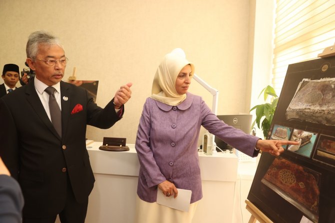 Malezya Kralı Abdullah Şah’tan Diyanet’e Ziyaret