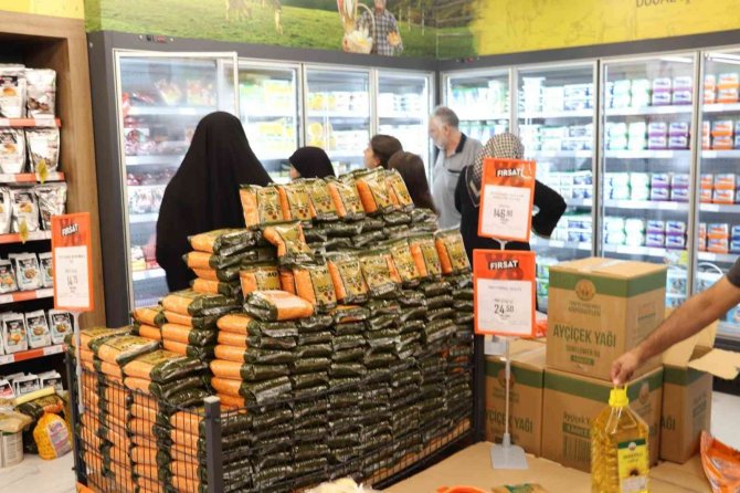 Siirt’te Tarım Kredi Kooperatif Marketi Açıldı