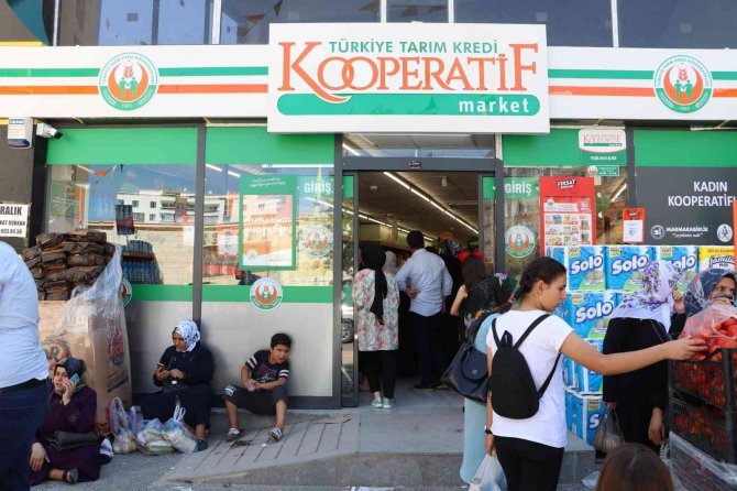 Siirt’te Tarım Kredi Kooperatif Marketi Açıldı
