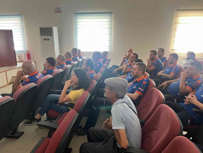 Orman İ̇şletme Müdürlüğü İle Afad’dan Ortak Yangın Müdahale Eğitimi