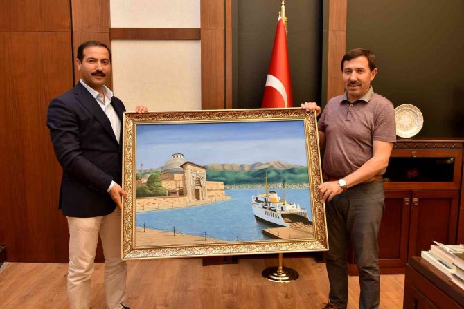 Başkan Kılca, Kardeş Şehir Belediye Başkanı Geylani İle İstişarede Bulundu