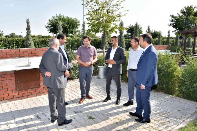 Başkan Kılca, Kardeş Şehir Belediye Başkanı Geylani İle İstişarede Bulundu