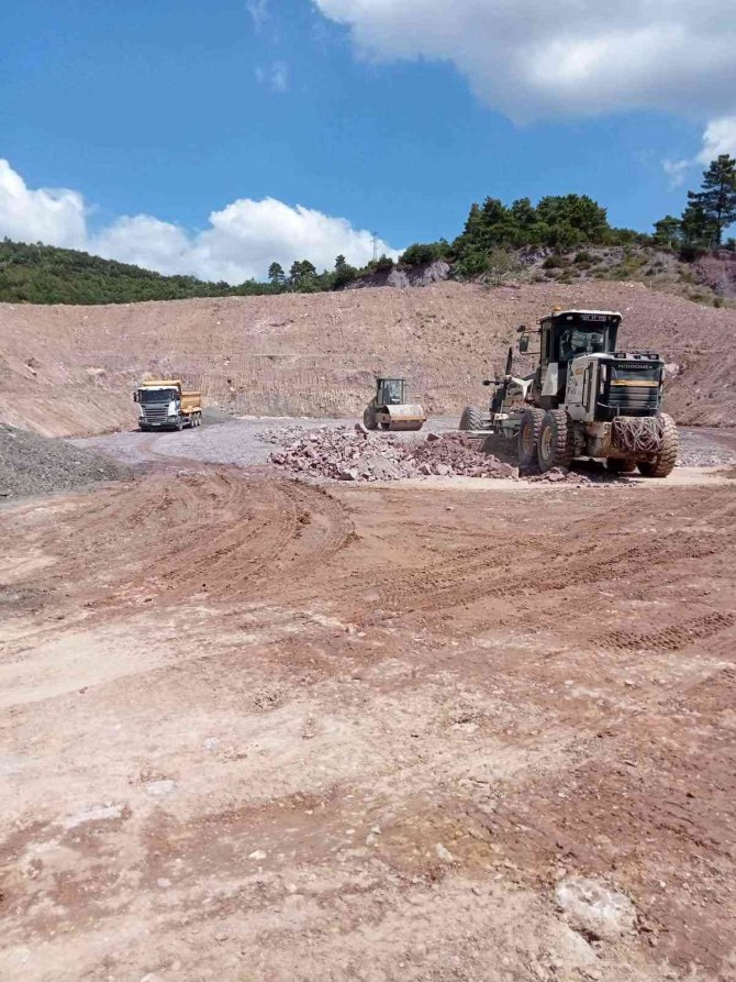 Atış Poligonunun Zemini Yenileniyor