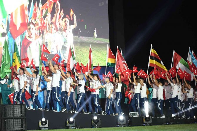 5. İ̇slami Dayanışma Oyunları Kapanış Seremonisiyle Sona Erdi