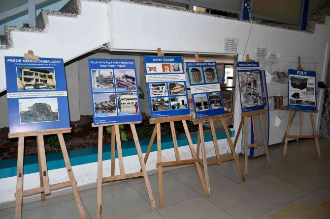 Kuşadası’nda Deprem Farkındalığı Sergisi