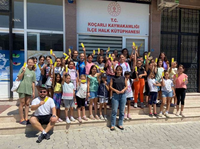 Koçarlı’da ’Kütüphanede Dünya Var’ Hayata Geçirildi