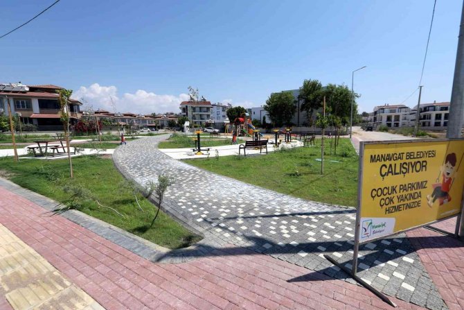 Manavgat Belediyesinden Park Atağı