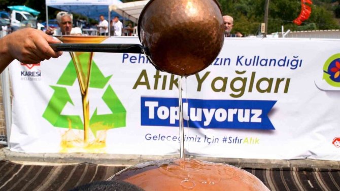 Kurtdere’de Güreşlerden Artan Atık Yağlar Toplandı