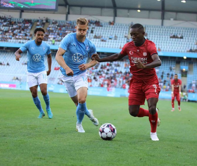 Uefa Avrupa Ligi: Malmö Ff: 2 - Sivasspor: 1 (İ̇lk Yarı)