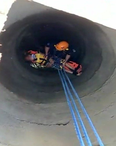 Ankara’da 25 Metrelik Kuyuya Düşen Çocuk Yaralı Şekilde Kurtarıldı
