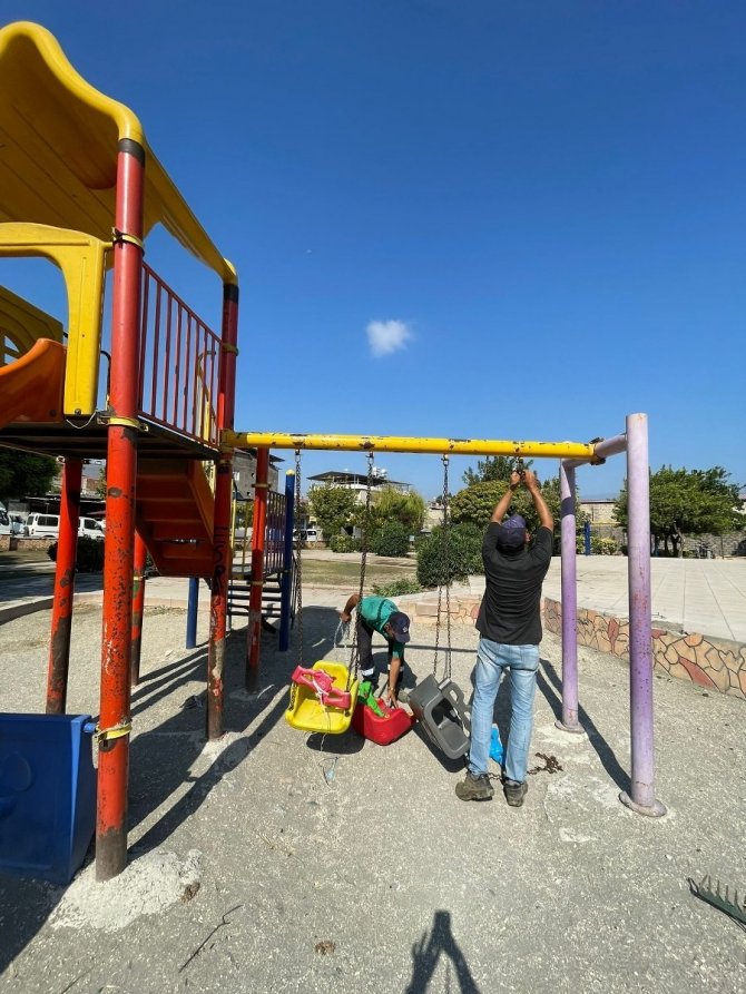 Antakya’da Parklar Yenileniyor