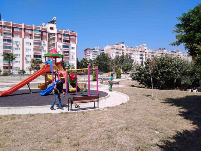 Antakya’da Parklar Yenileniyor