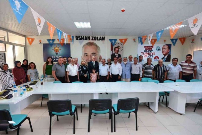 Başkan Zolan, Çal’da Vatandaşları Dinledi