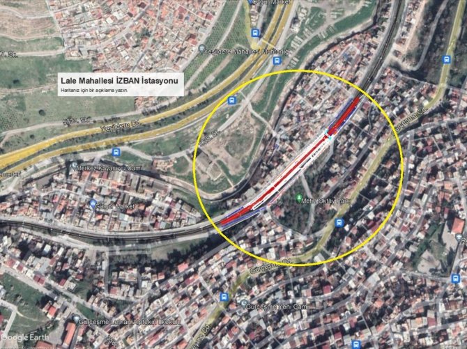 İ̇zban Hattına İki Yeni İstasyon Daha İnşa Ediliyor