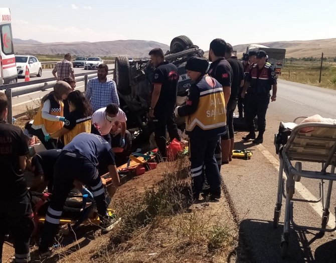 Sungurlu’da Trafik Kazası: 7 Yaralı