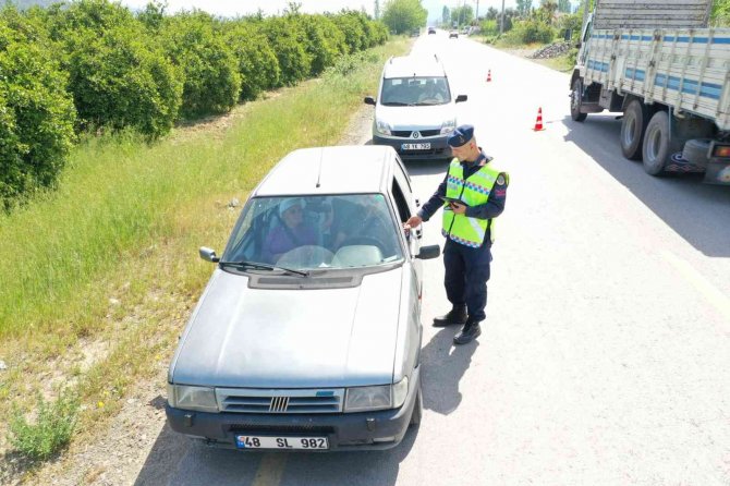 Köyceğiz Jandarması Huzur Ve Güven İçin Yollarda