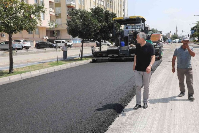 Mustafa Kemal Paşa Bulvarı Yenileniyor