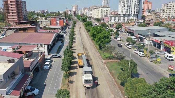 Mustafa Kemal Paşa Bulvarı Yenileniyor